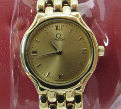 18k omega deville vasarelli 22mm ladies price|Omega De Ville Vasarely Watch .